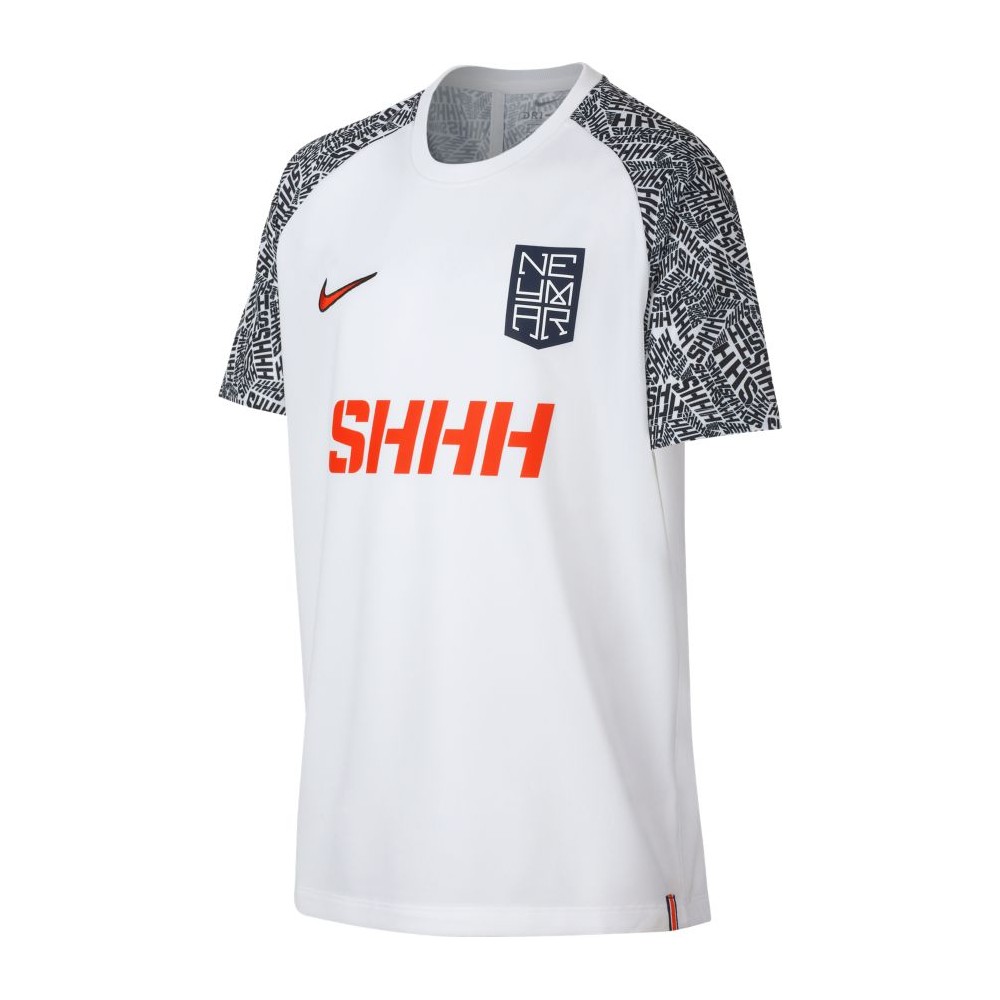 Nike T-shirt Manica Corta Dry Neymar Bianco Rosso Uomo - Acquista online su  Sportland