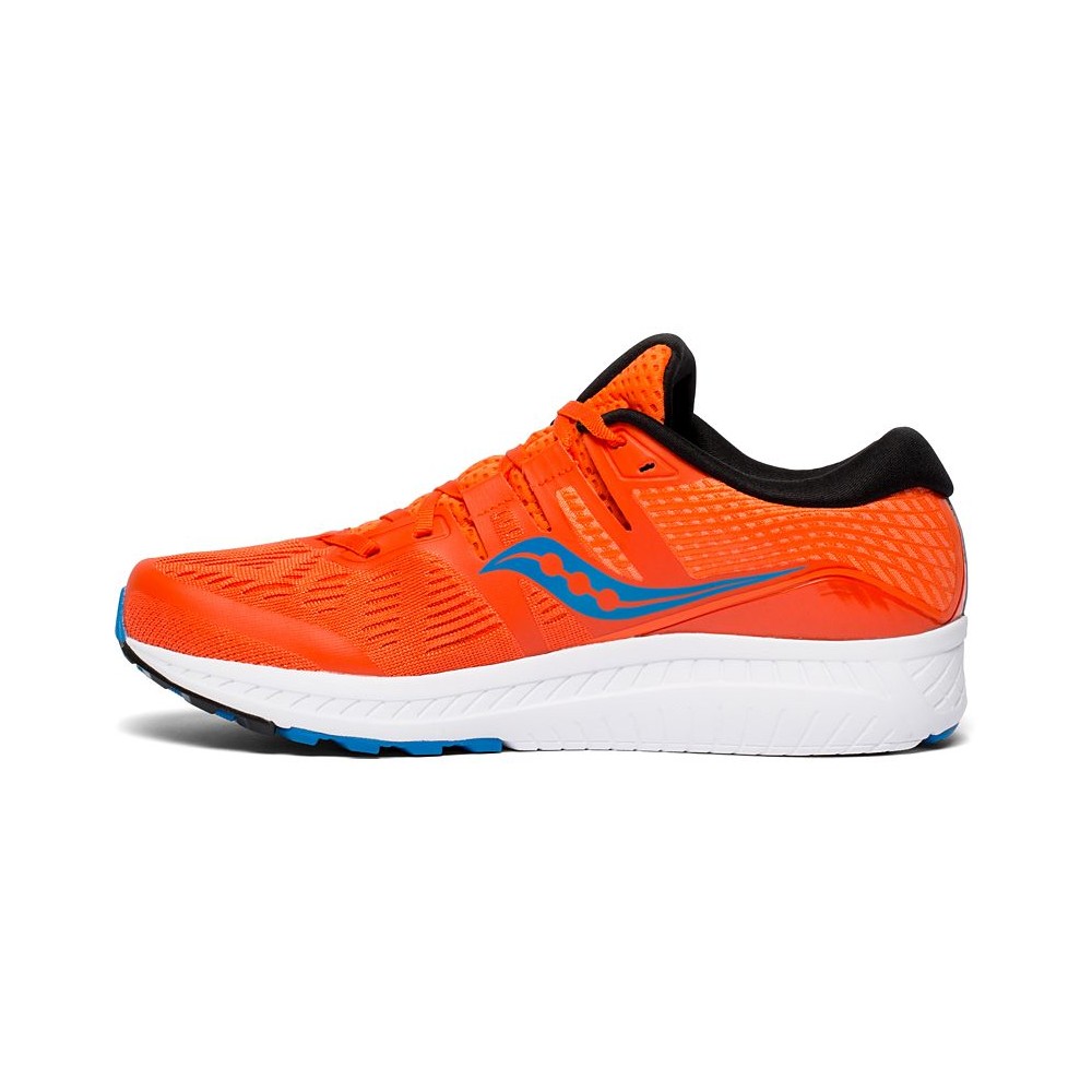 saucony ride 8 uomo arancione