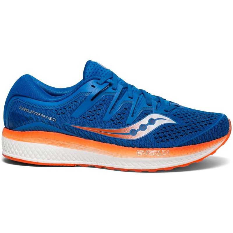 Saucony Triumph Iso 5 Blu Arancio Uomo - Acquista online su Sportland