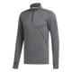 Adidas Maglia Running Manica Lunga Response Zip Grigio Uomo