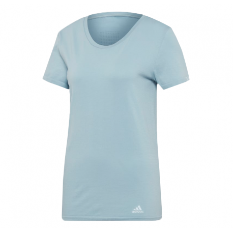 Adidas Maglia Runnng Manica Corta 25 7 Grigio Donna