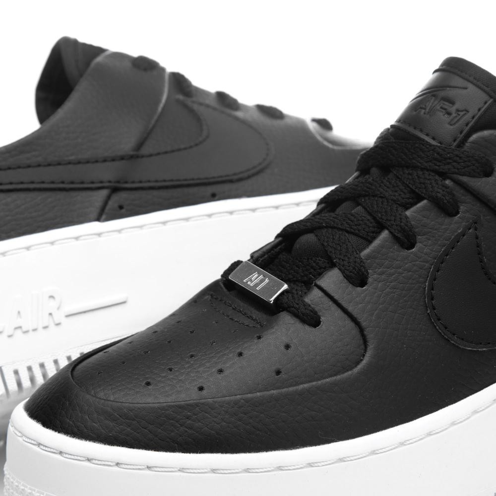 black platform airforce
