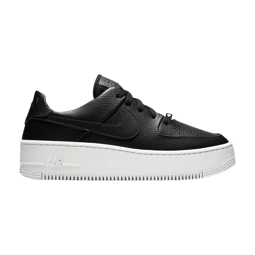 black platform airforce