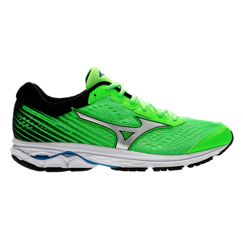 mizuno wave rider 10 uomo argento