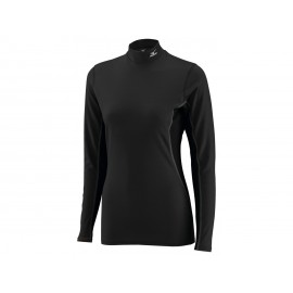 Mizuno Bt T-Shirt Ml Run Lupetto Middleweight Nero Donna