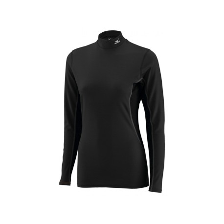 Mizuno Bt T-Shirt Ml Run Lupetto Middleweight Nero Donna