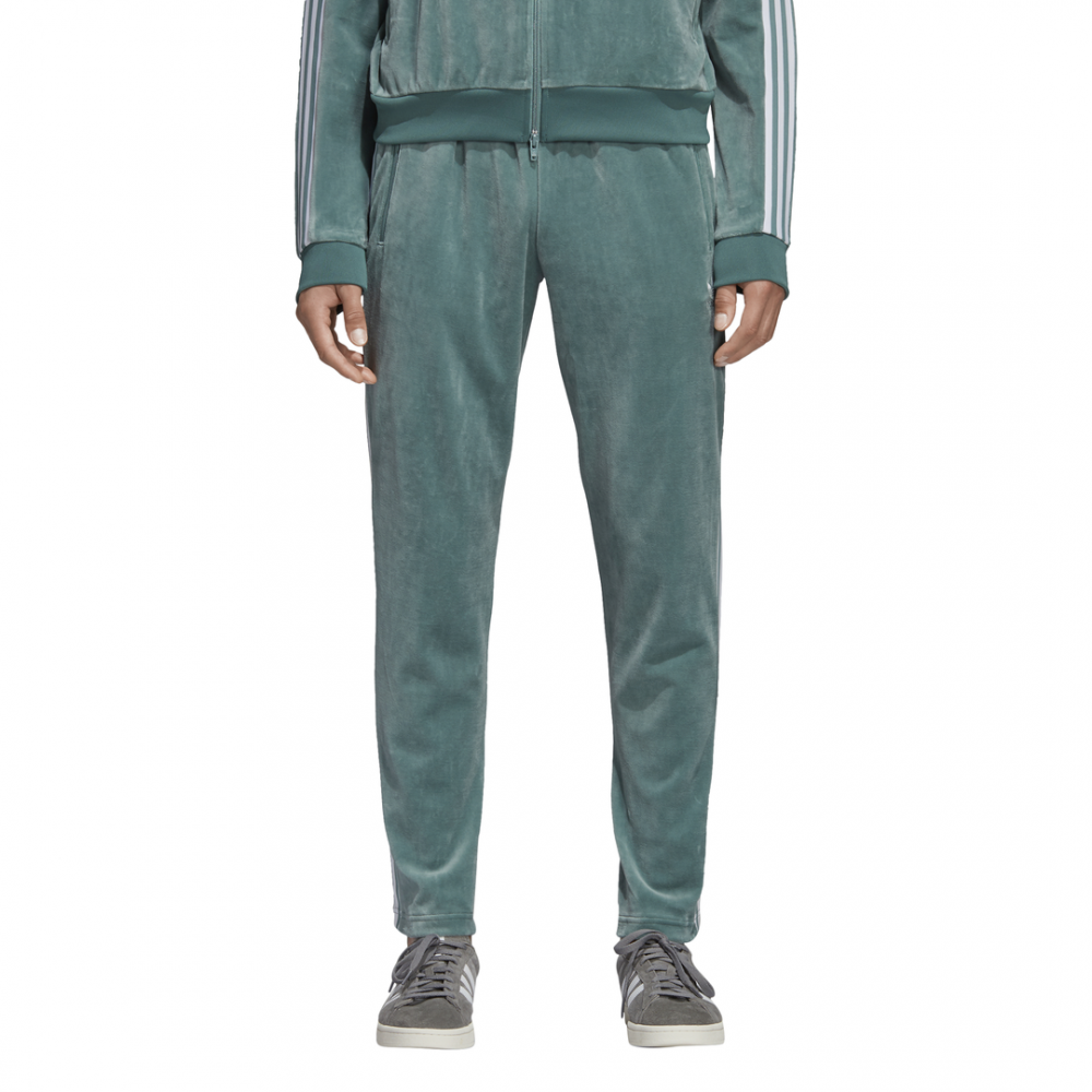 adidas originals pantaloni sportivi medium blue denim