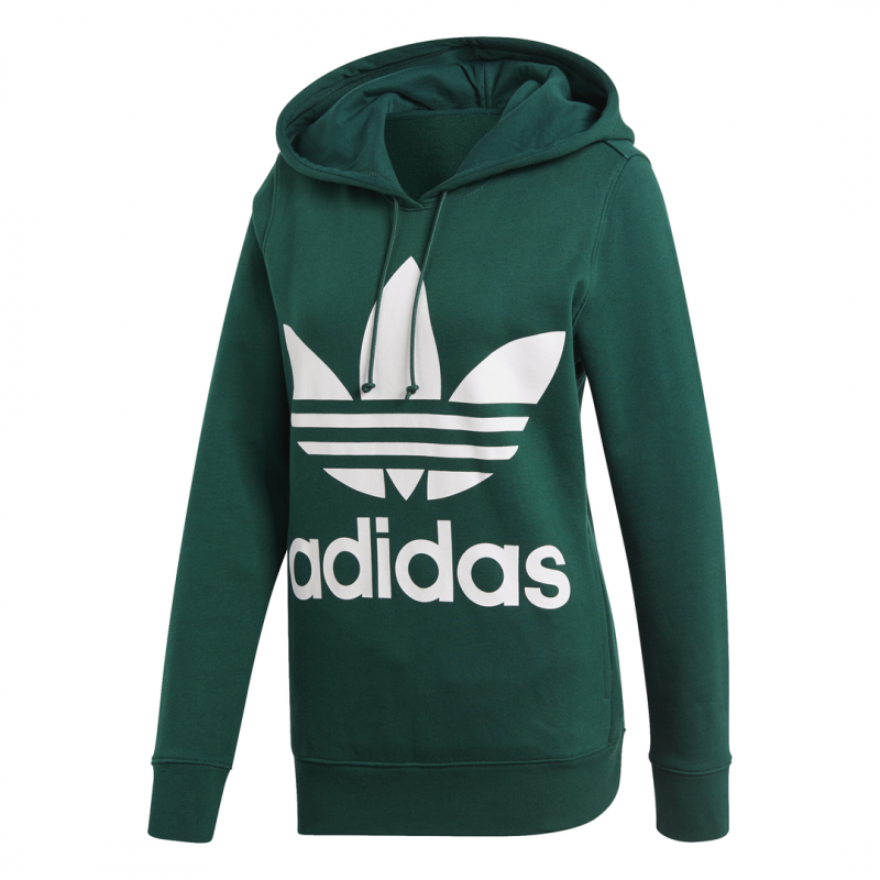 felpa adidas verde donna