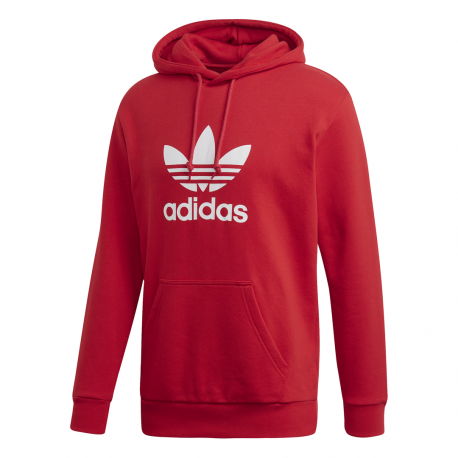 felpa adidas rossa e nera