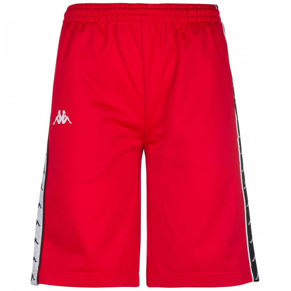 Kappa Short Banda Rosso Uomo - Acquista online su Sportland