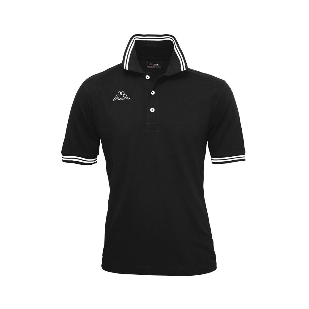 Kappa Polo Maltax Regular Nero Uomo L