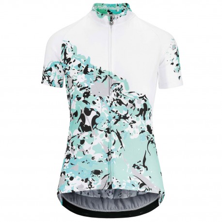 Assos Maglia Ciclismo Uma GT Bianco Verde Donna