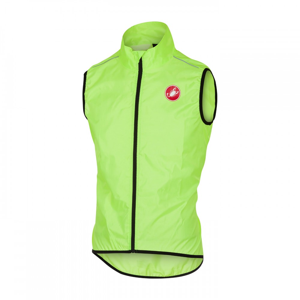 Gilet Castelli Squadra Sport Homme - Protection Vent Et Confort Optimal
