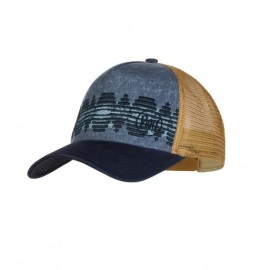 Buff Cappello Trekking Trucker Ocra Blu Uomo