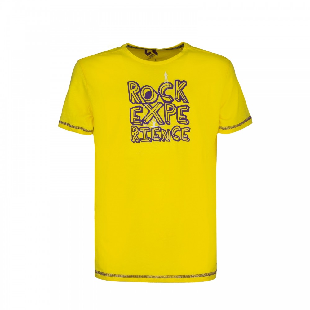 magliette asics uomo giallo