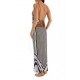Effek Abito Da Spiaggia Sottoveste Blu Donna