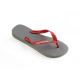 Havaianas Infradito Mare Brasil Logo Grigio Unisex