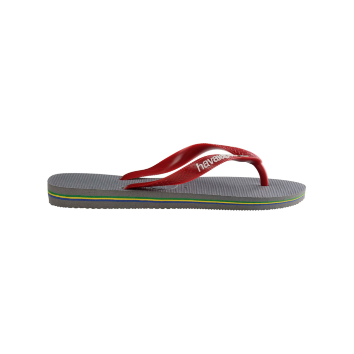 Havaianas Infradito Mare Brasil Logo Grigio Uomo