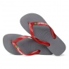 Havaianas Infradito Mare Brasil Logo Grigio Unisex