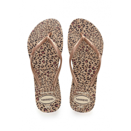 Havaianas Infradito Mare Slim Animal Beige Donna