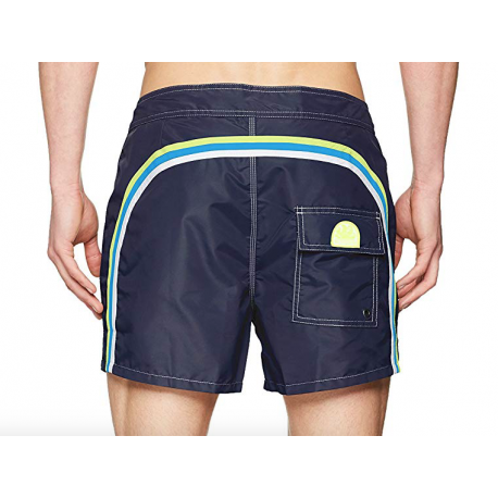 Sundek Costume Boxer Basico Blu Uomo