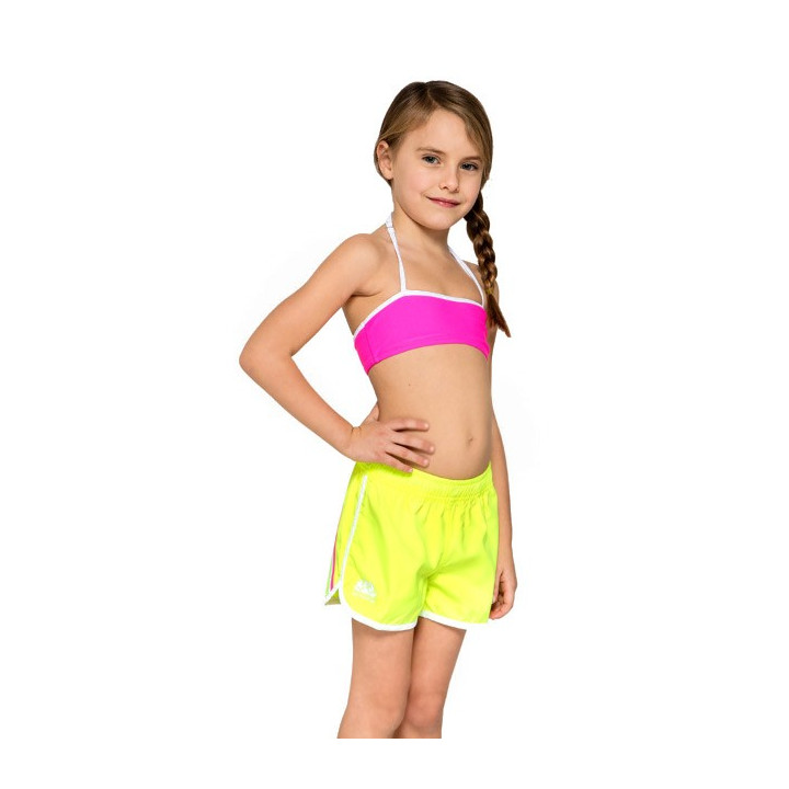 Sundek Pantaloncini Mare Giallo Bambina