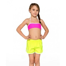 Sundek Pantaloncini Mare Giallo Bambina