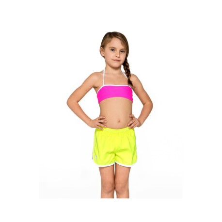 Sundek Pantaloncini Mare Giallo Bambina