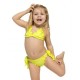 Sundek Bikini Tigrato Giallo Bambina
