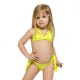 Sundek Bikini Tigrato Giallo Bambina