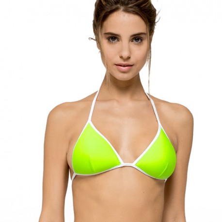 Sundek Bikini Top Verde Fluo Donna