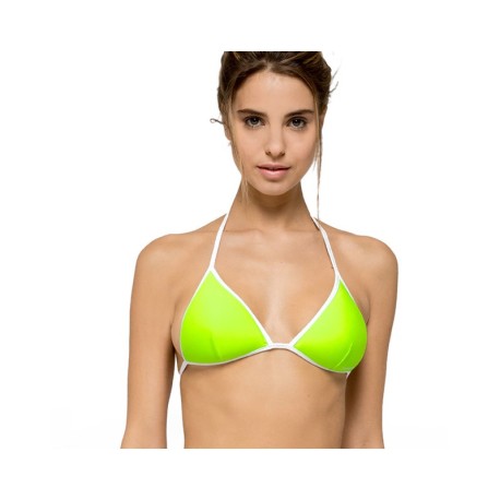 Sundek Bikini Top Verde Fluo Donna