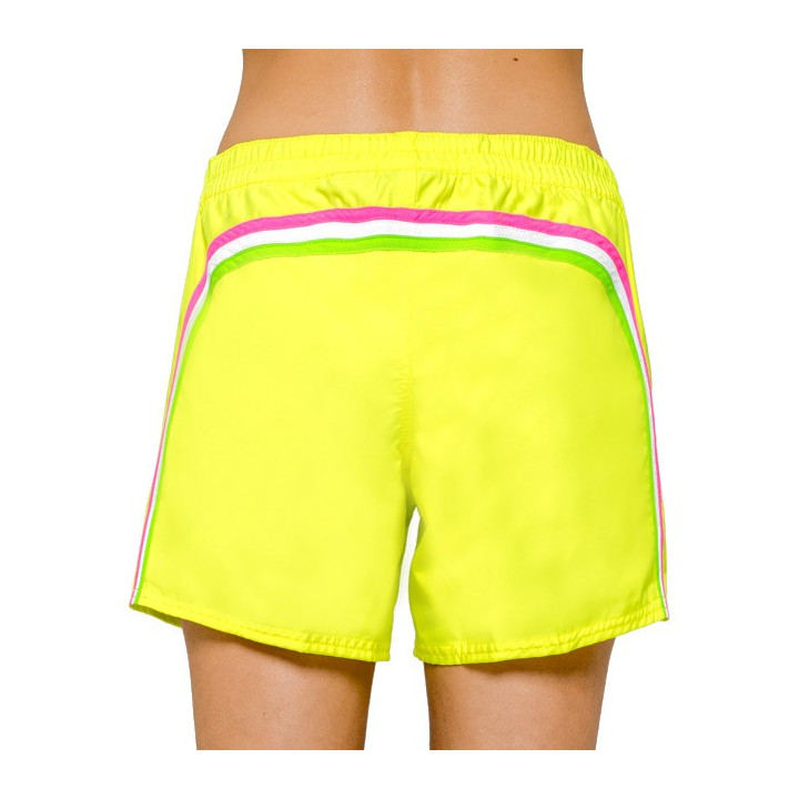 Sundek Pantaloncini Mare Giallo Fluo Donna