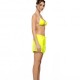 Sundek Pantaloncini Mare Giallo Fluo Donna