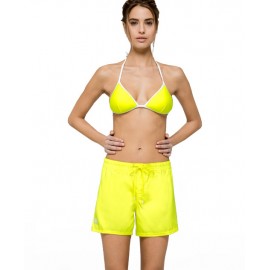 Sundek Pantaloncini Mare Giallo Fluo Donna