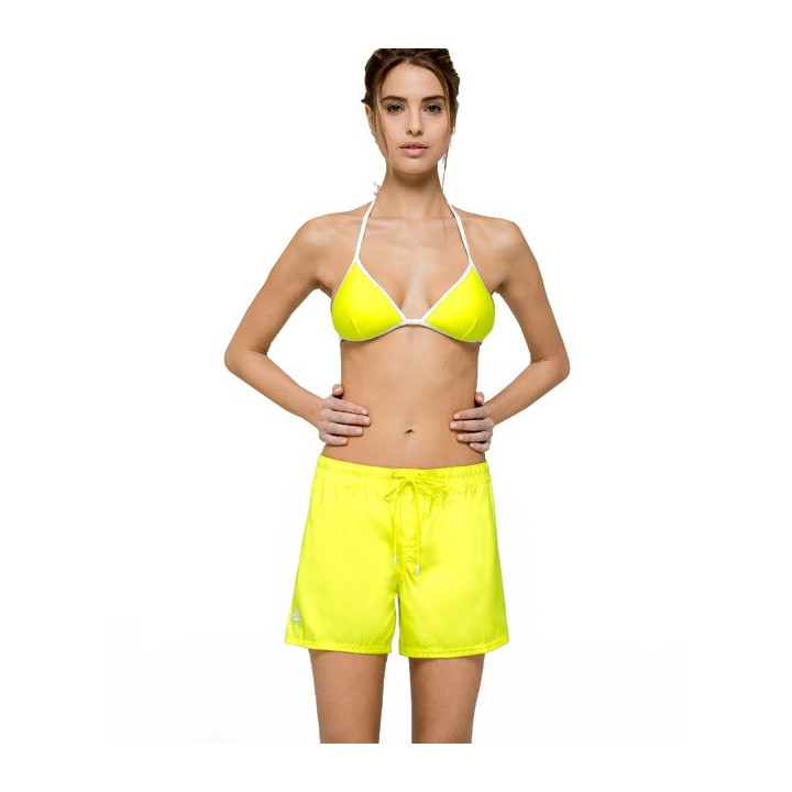 Sundek Pantaloncini Mare Giallo Fluo Donna