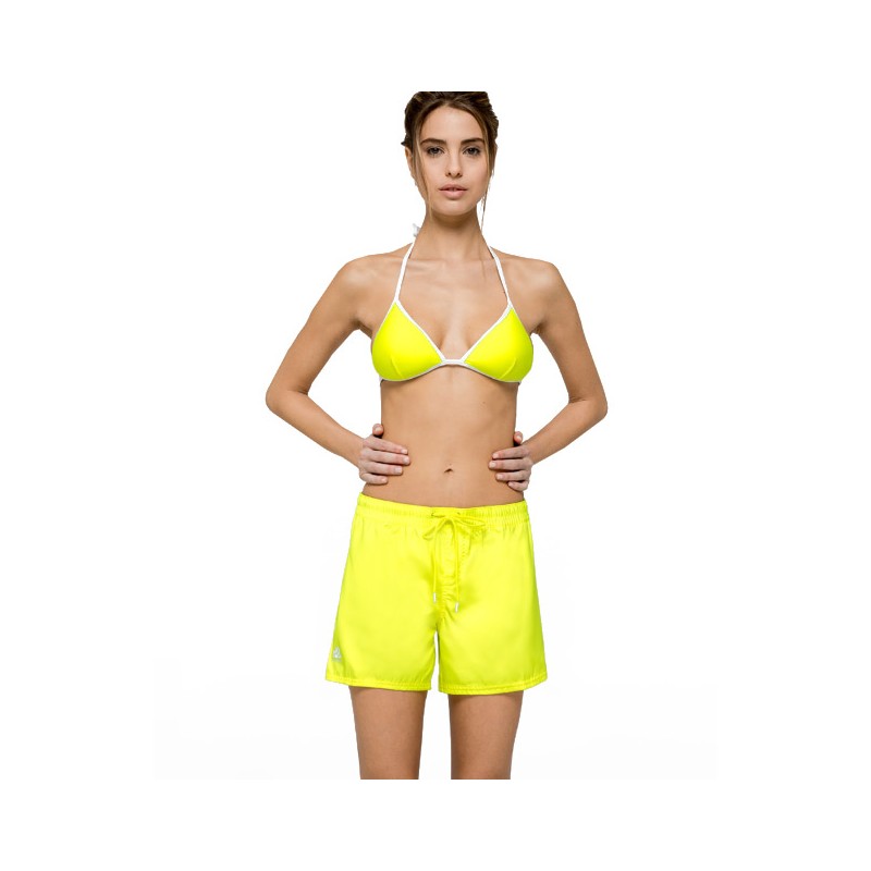 Sundek Pantaloncini Mare Giallo Fluo Donna - Acquista online su Sportland