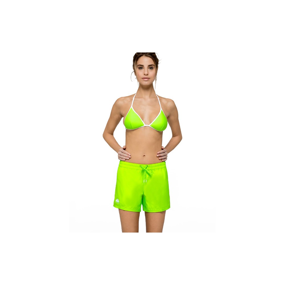 Sundek Pantaloncini Mare Verde Fluo Donna - Acquista online su Sportland