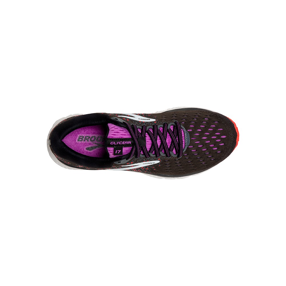 brooks glycerin 17 donna nero