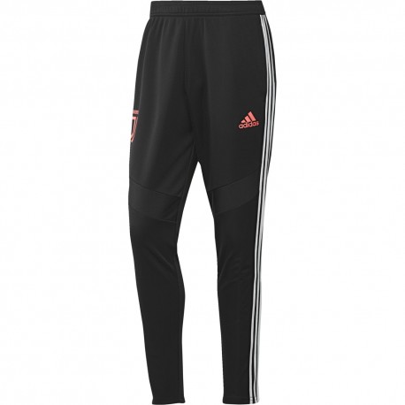 ADIDAS pantaloni allenamento calcio juve poly nero uomo