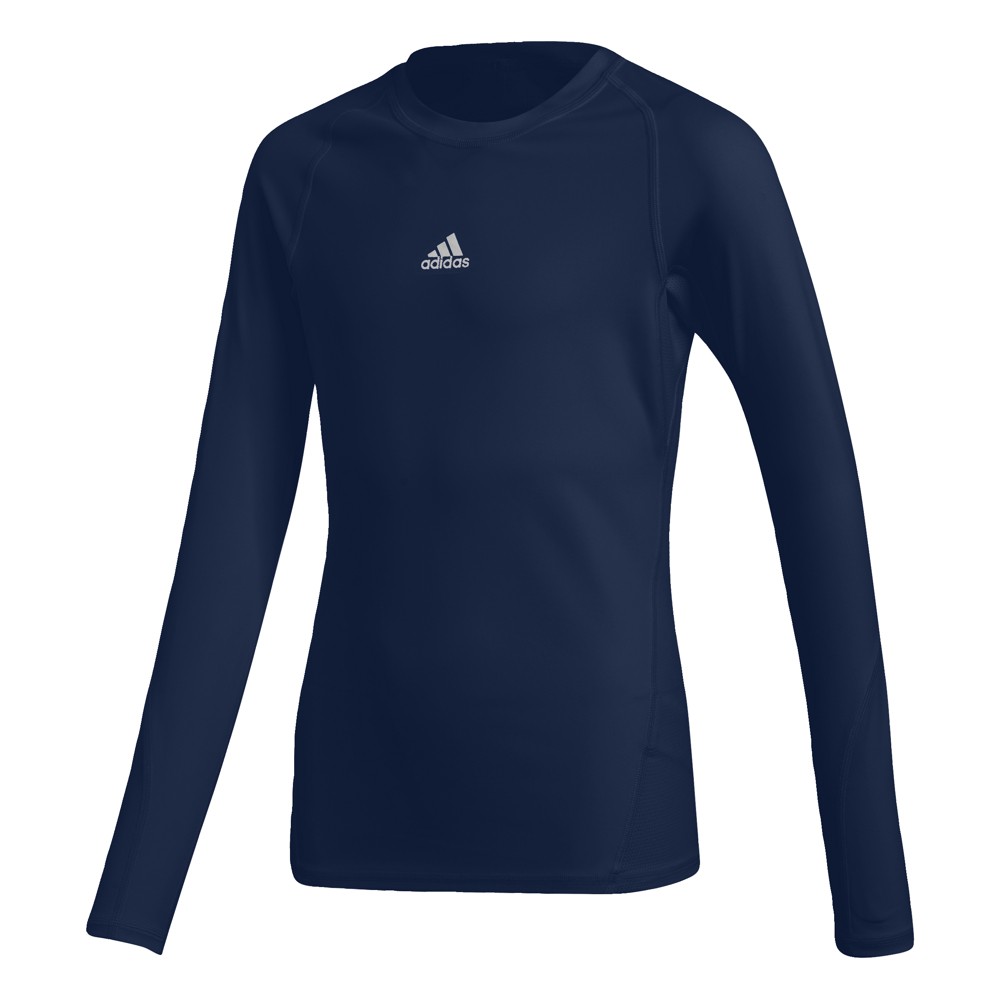 ADIDAS maglia calcio ml alphaskin dark blu bambino 13-14 Anni