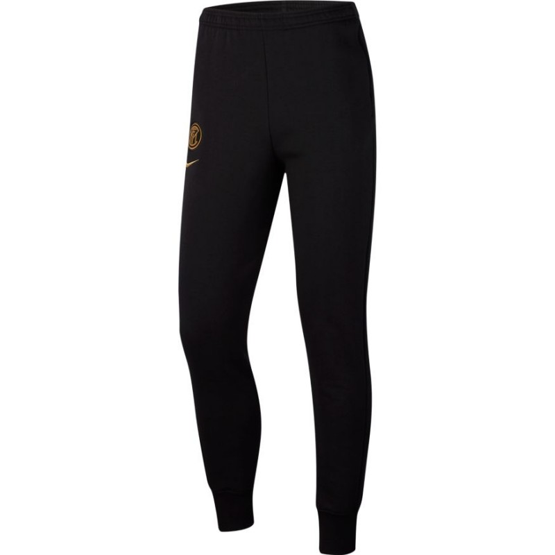 Nike Pantaloni Allenamento Calcio Inter Flc Nero Oro Uomo - Acquista online  su Sportland