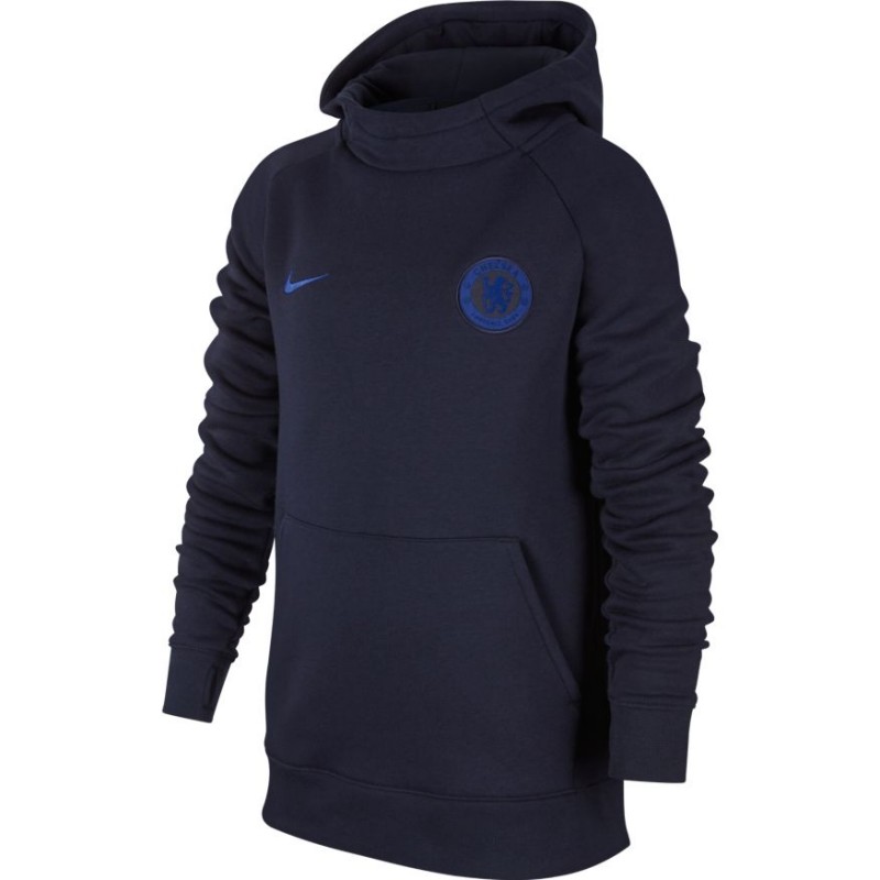 Felpa con Cappuccio Chelsea FC Collezione Ufficiale Taglia Uomo