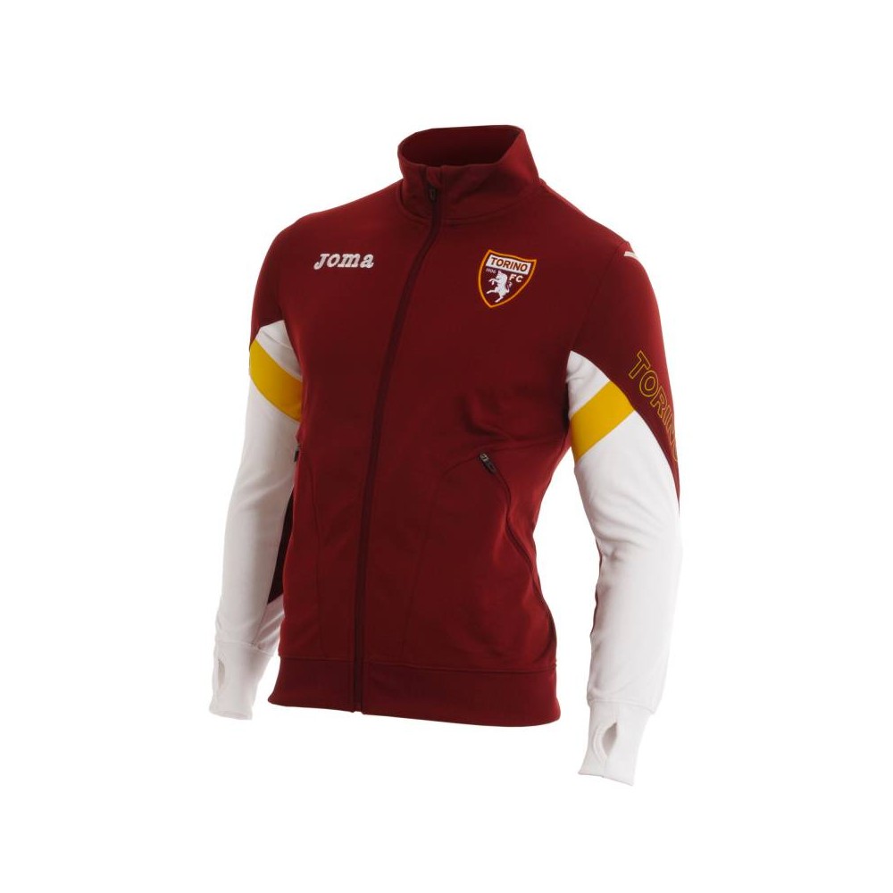 Joma Sport Felpa Full Zip Torino Granata Bianco Bambino - Acquista online  su Sportland
