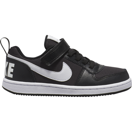 Nike Sneakers Court Borought Pe Low Psv Nero Bianco Bambino