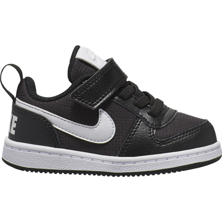 Nike Sneakers Court Borought Pe Low Tdv Nero Bianco Bambino