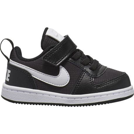 Nike Sneakers Court Borought Pe Low Tdv Nero Bianco Bambino