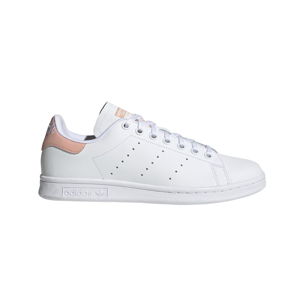 ADIDAS originals sneakers stan smith j scritta gs bianco rosa bambino -  Acquista online su Sportland