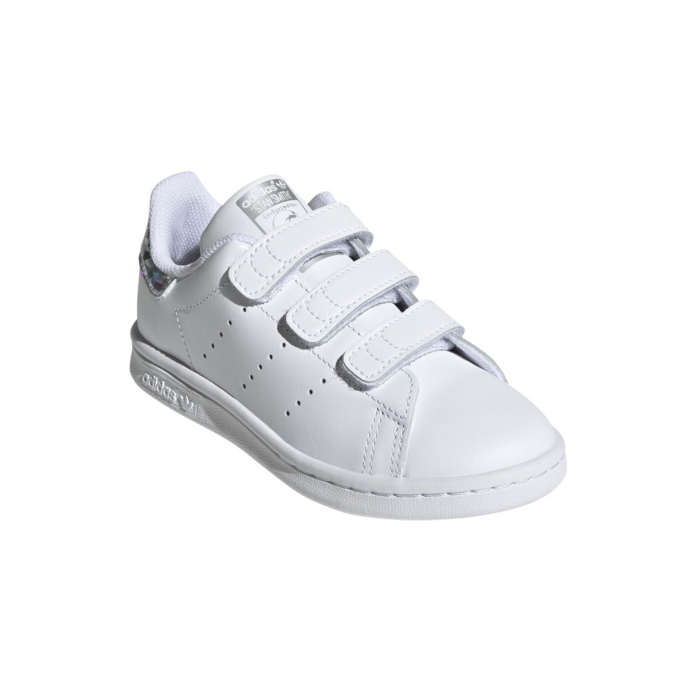 adidas originals stan smith bambino argento