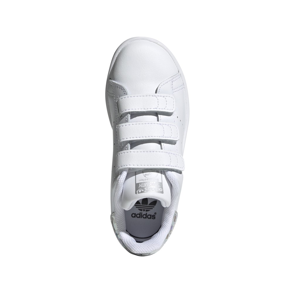adidas originals stan smith bambino argento